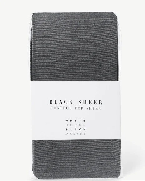 Black Sheer Hoisery - Picture 4 of 5